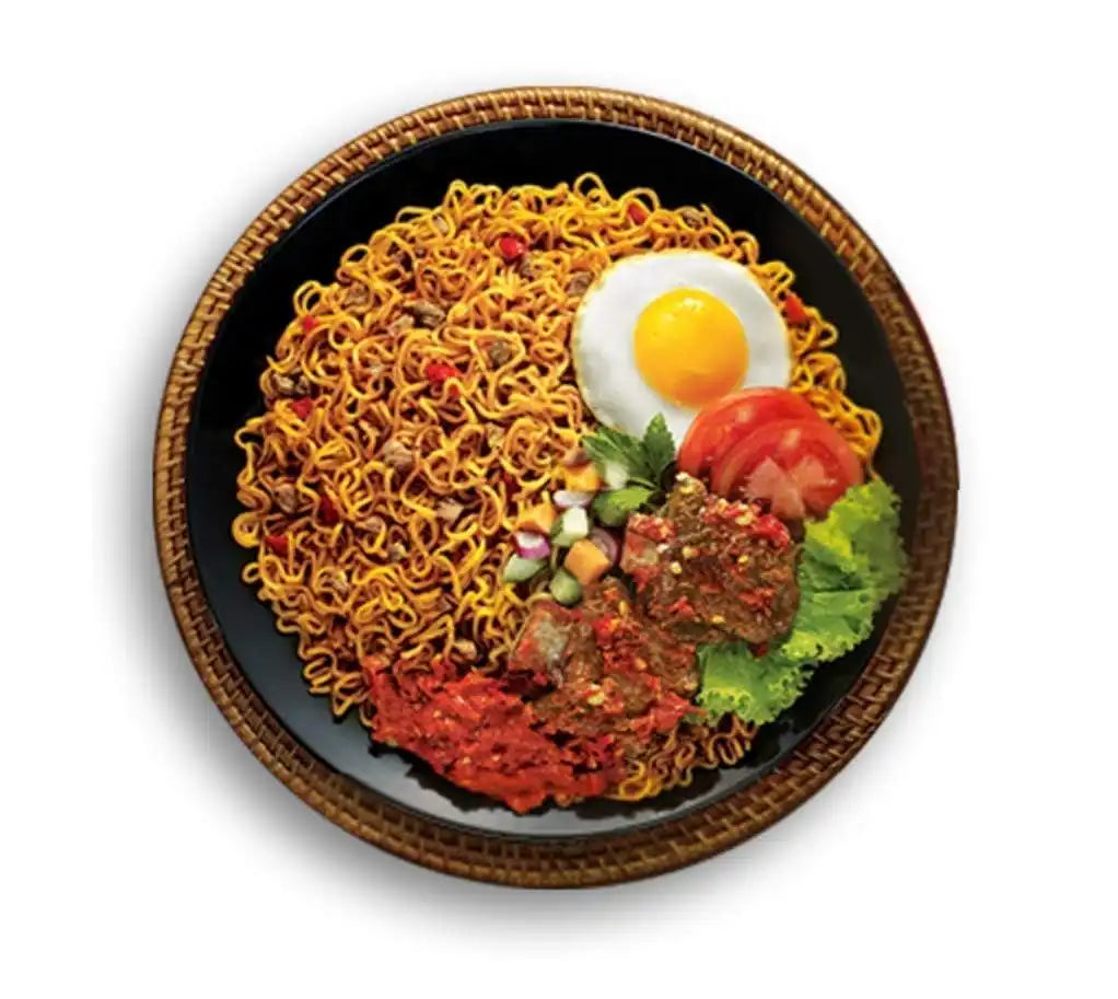 Indomie Mi Goreng Instant Stir Fry Noodles, Halal Certified, Original Flavor (Pack of 30)